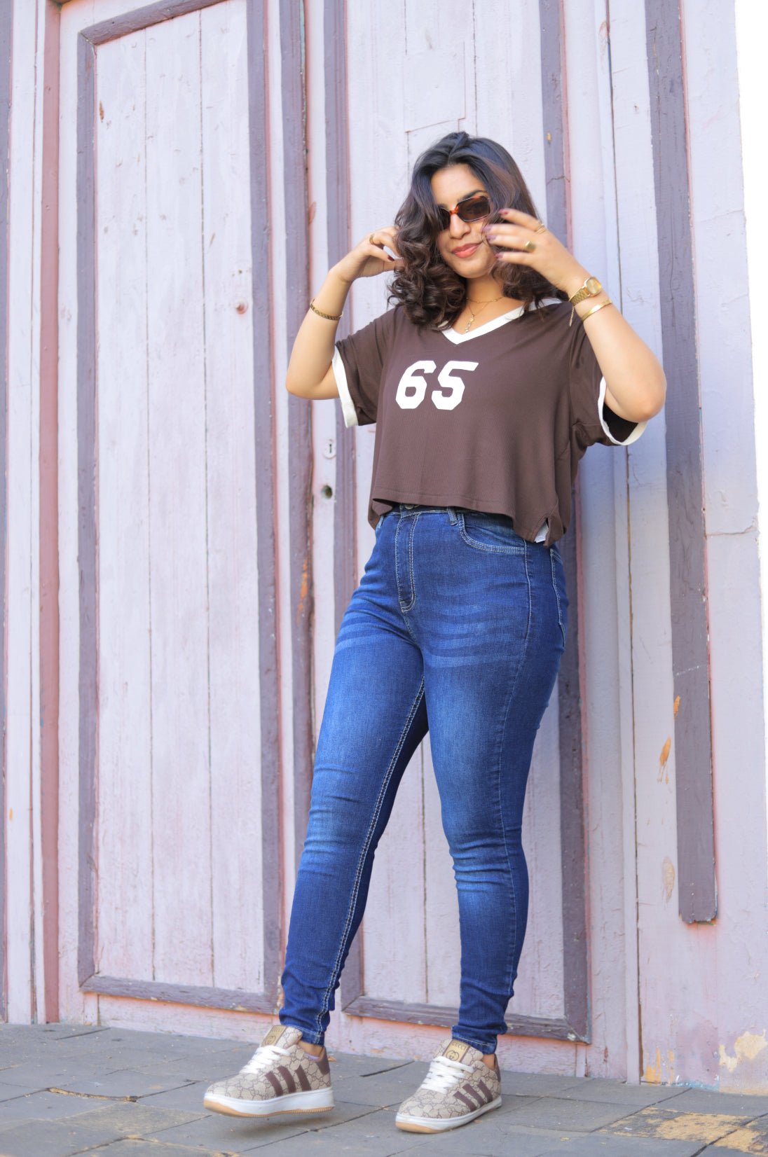 High-Waist Skinny Jeans (Copy)